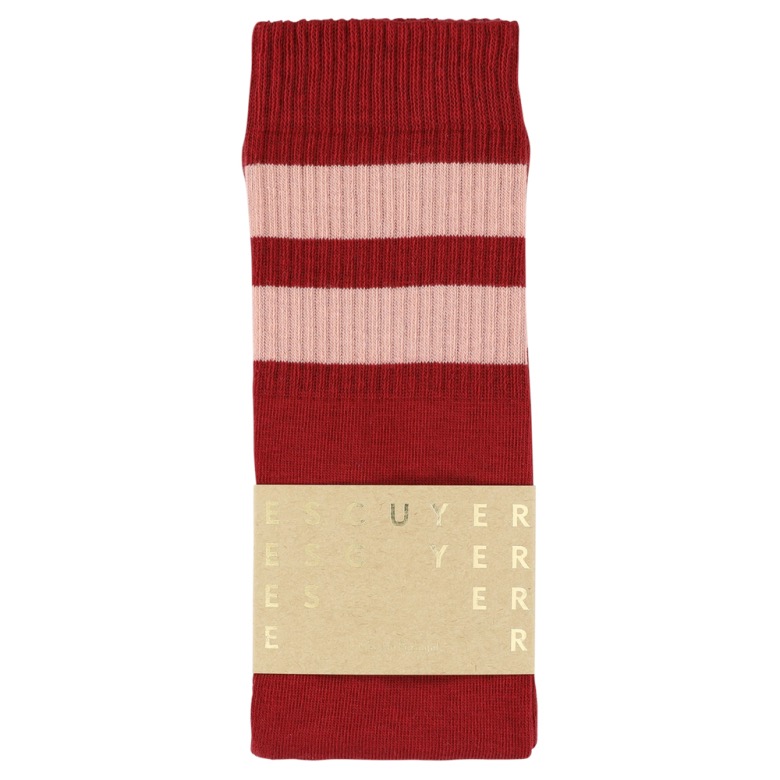 Tube socks - red / pink