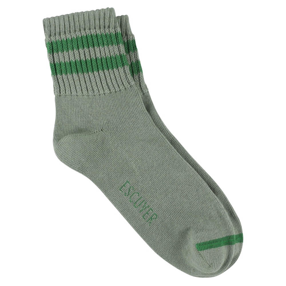 Ankle socks - agave / green