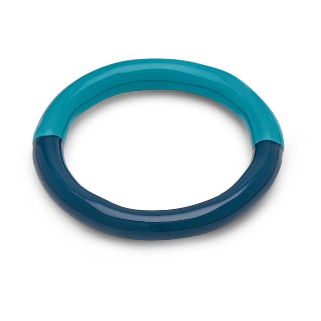 Double color ring - retro dark blue/retro blue - Image 2