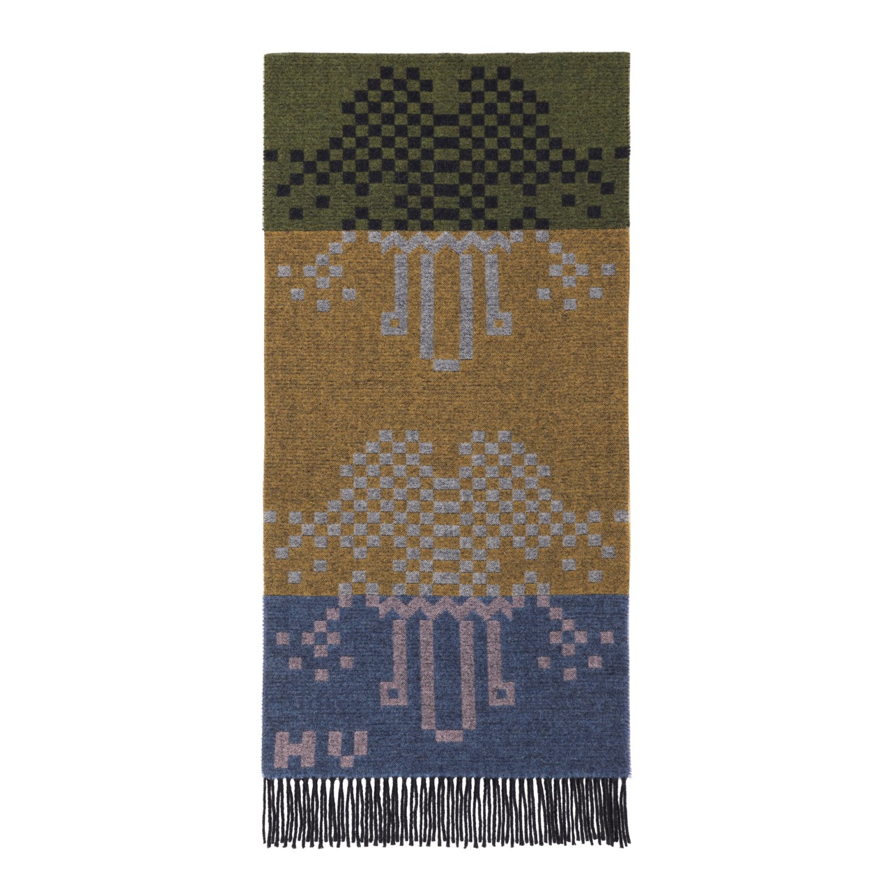 Cross stitch scarf