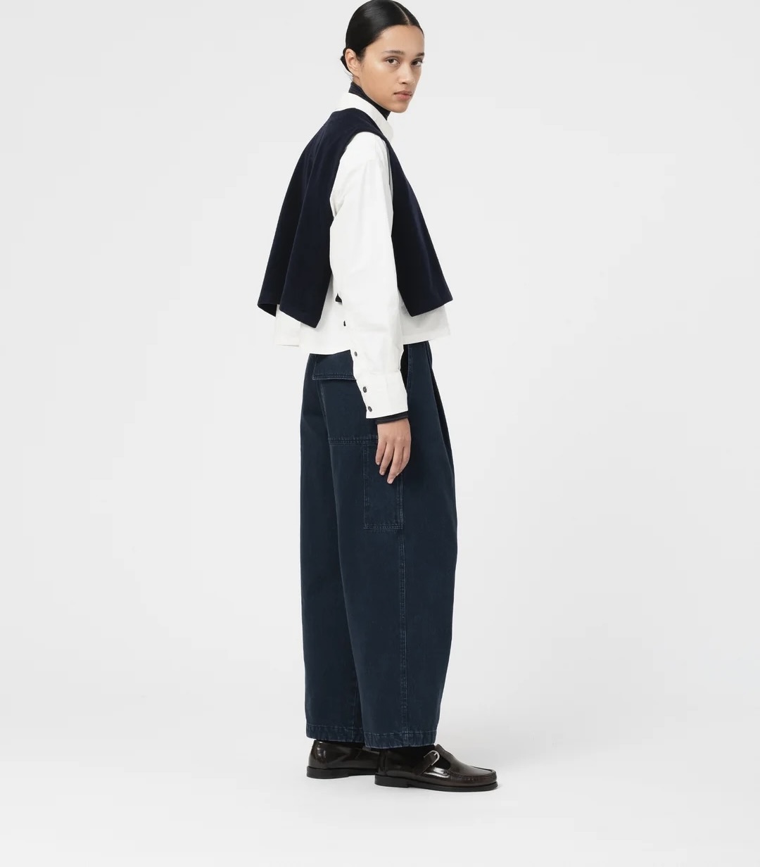 British worker pants enigma denim