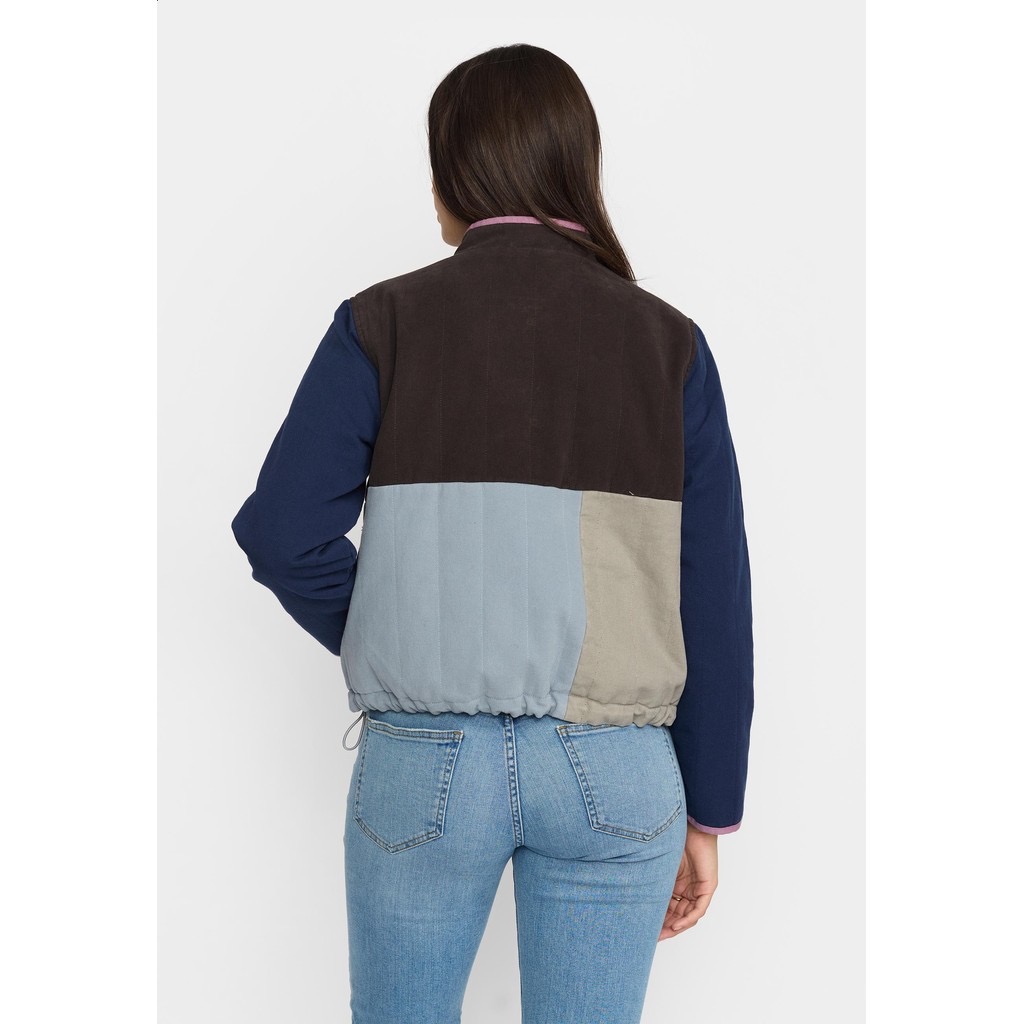 Quilted patchwork jacket - Image 3